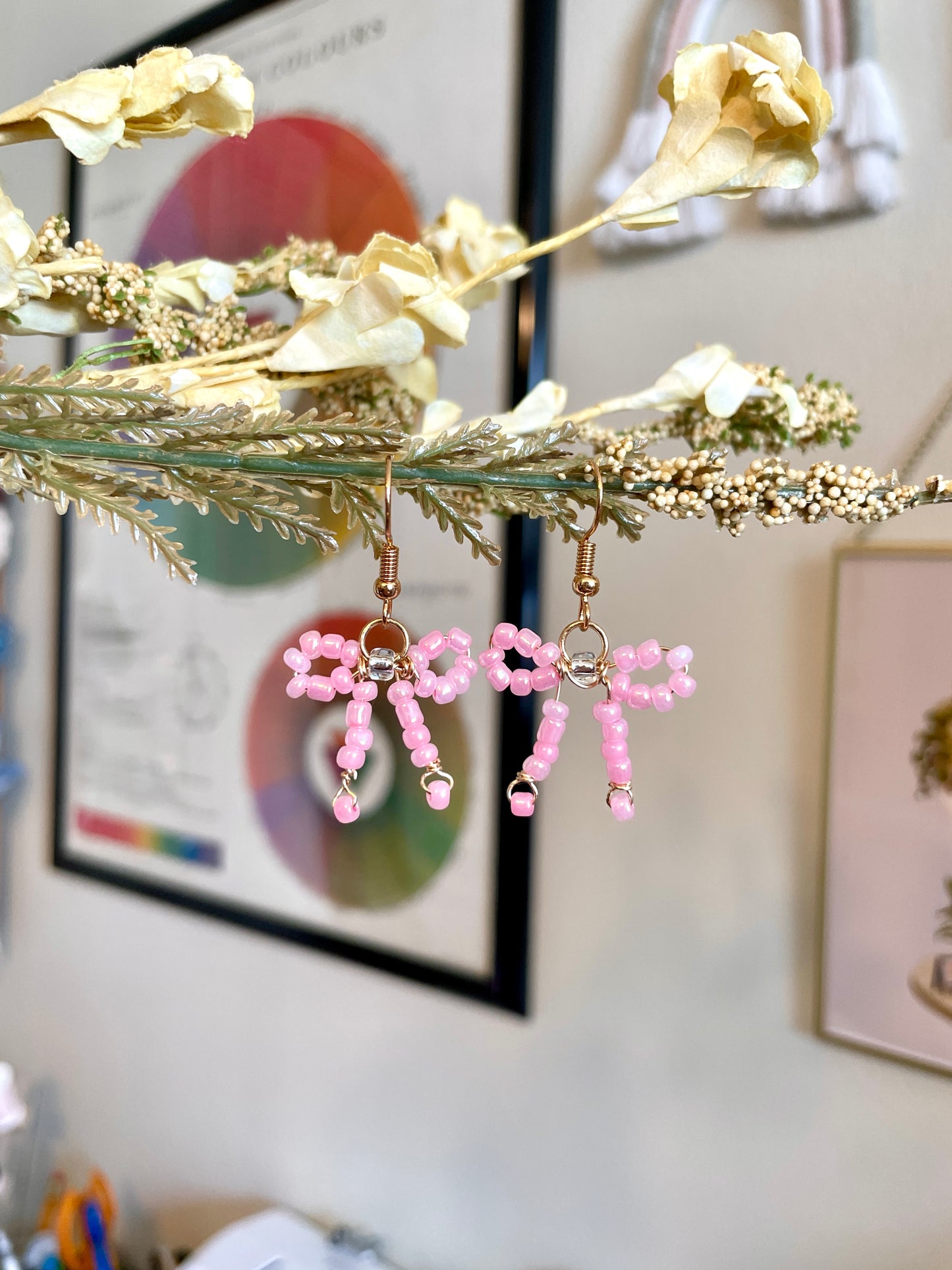 Bow Earrings (Multiple Colors)