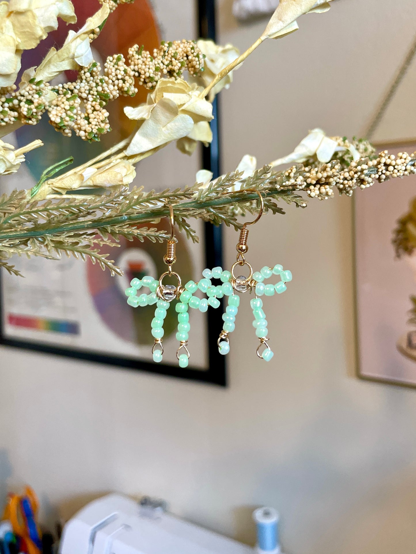 Bow Earrings (Multiple Colors)