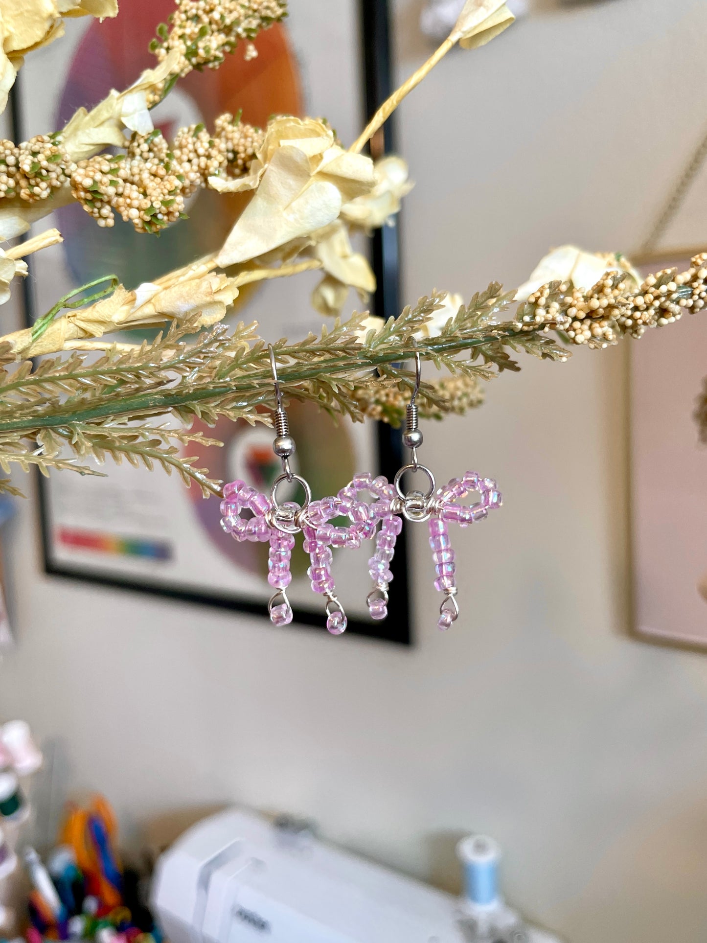 Bow Earrings (Multiple Colors)