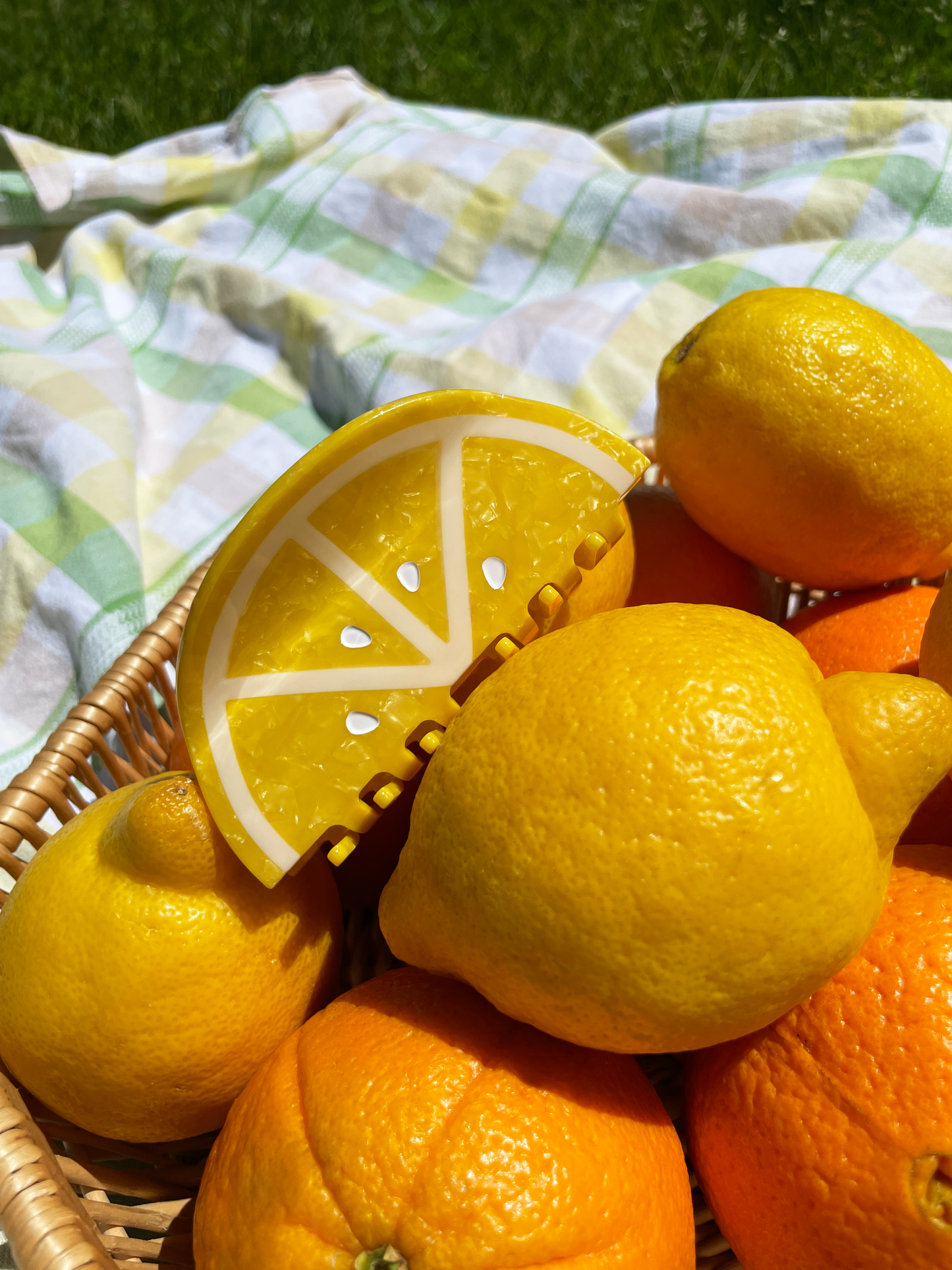 Citrus Claw Clips