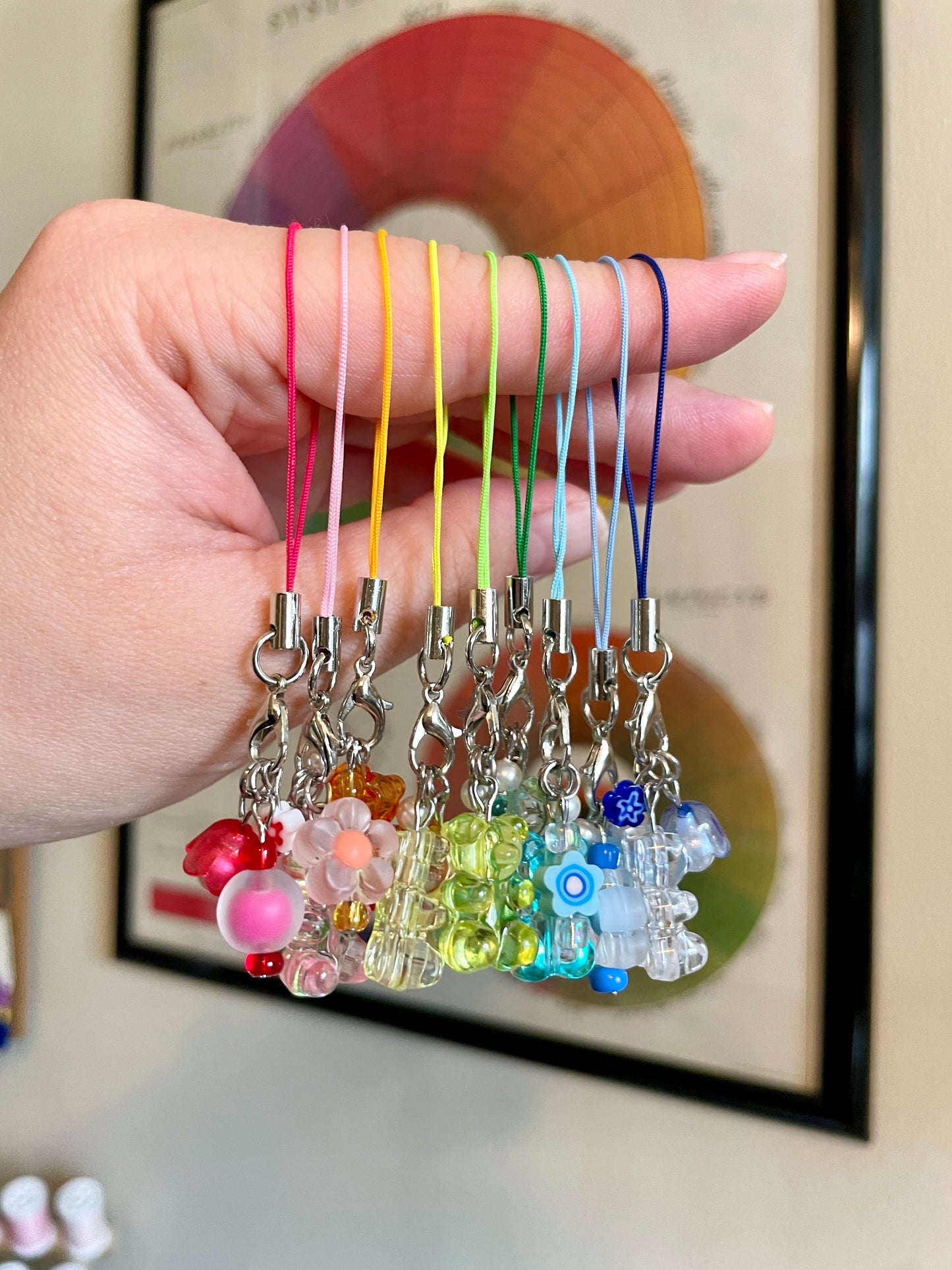 Beaded Device Charms