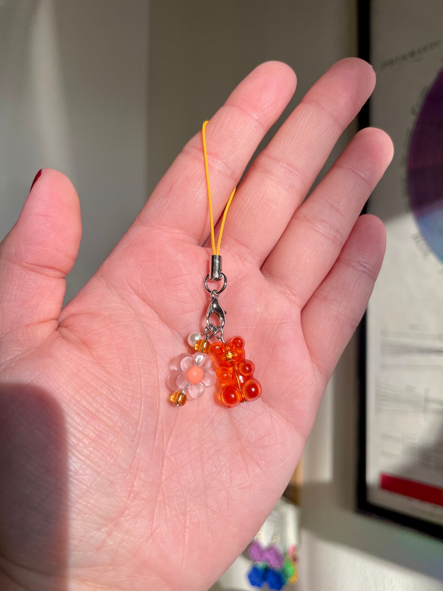 Beaded Device Charms