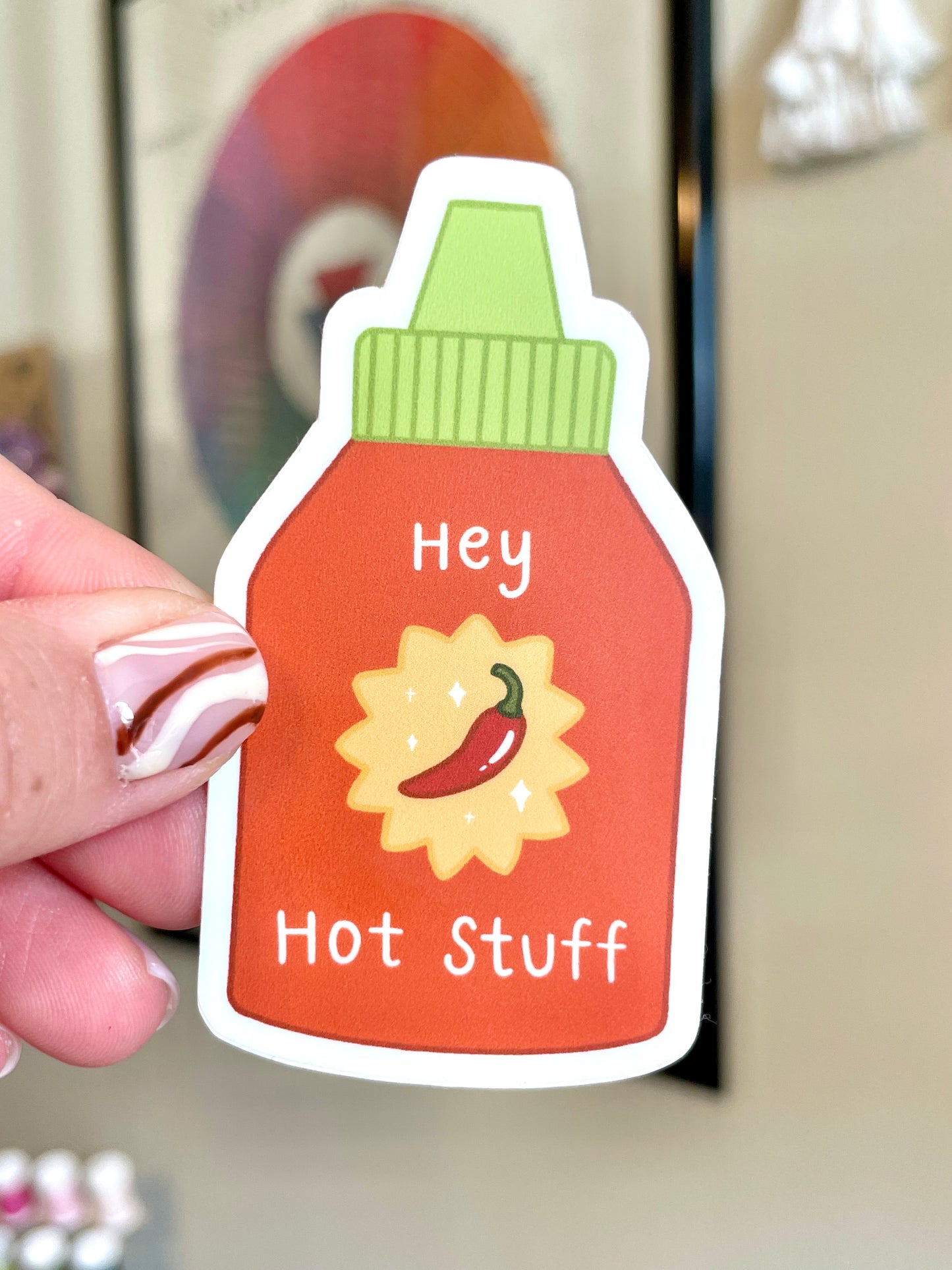 Hot Stuff Sticker
