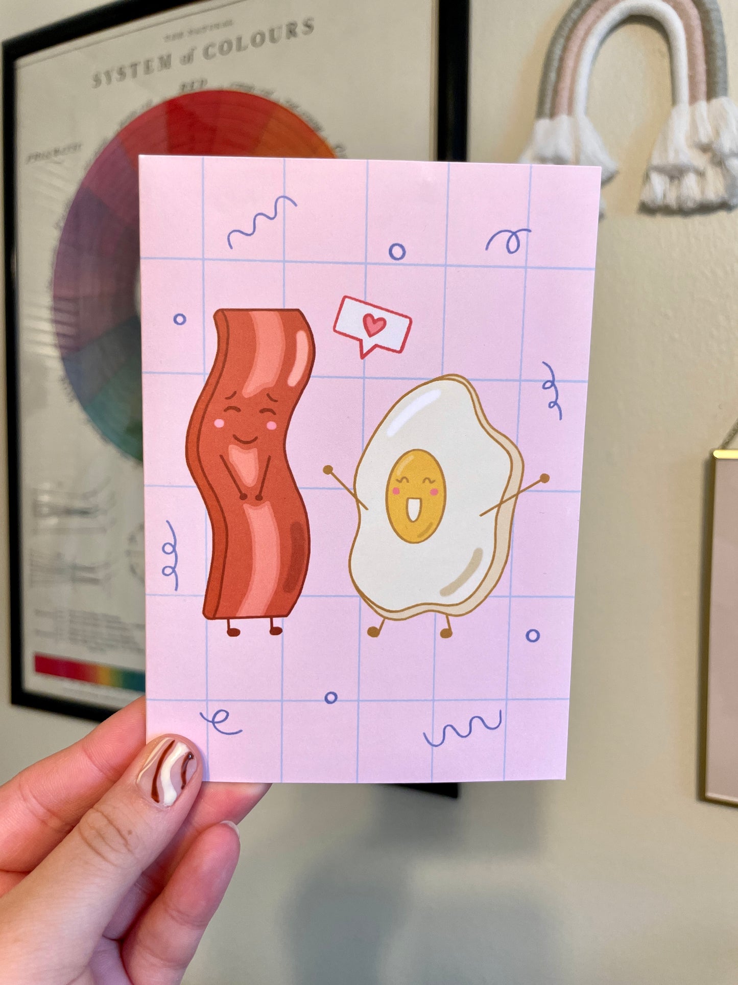 Breakfast Buddies Greeting Card